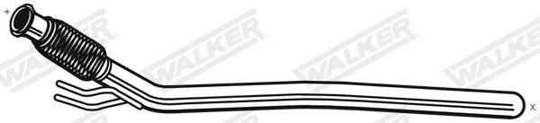 10697 Walker Штаны глушителя передние