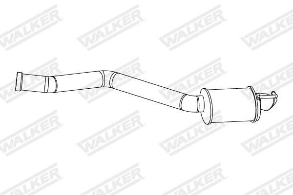 Выхлоп задний Walker 24332 цена, от 106.70 USD
