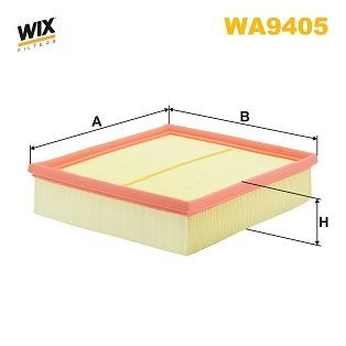 WA9405 WIX Воздушный фильтр двигателя