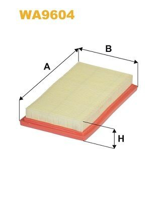 WA9604 WIX Воздушный фильтр двигателя