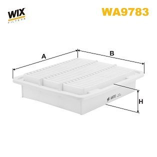 WA9783 WIX Воздушный фильтр двигателя