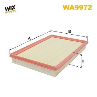 WA9972 WIX Воздушный фильтр двигателя