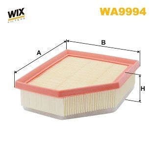 WA9994 WIX Воздушный фильтр двигателя