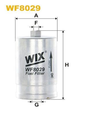 WF8029 WIX Фильтр топлива