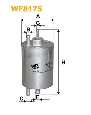 WF8175 WIX Фильтр топлива
