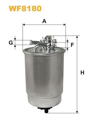 WF8180 WIX Фильтр топлива