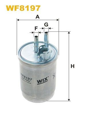 WF8197 WIX Фильтр топлива