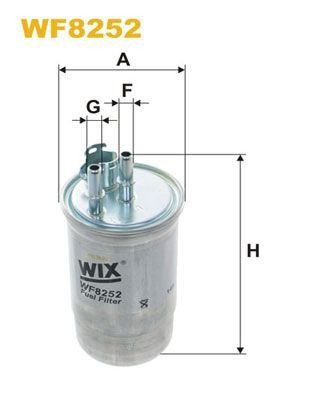 WF8252 WIX Фильтр топлива