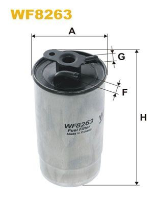 WF8263 WIX Фильтр топлива