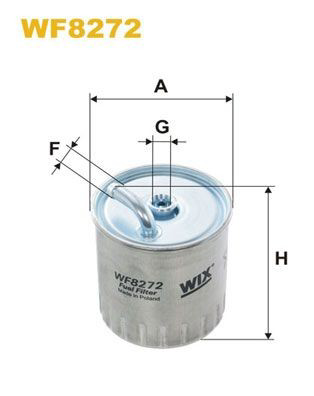 WF8272 WIX Фильтр топлива