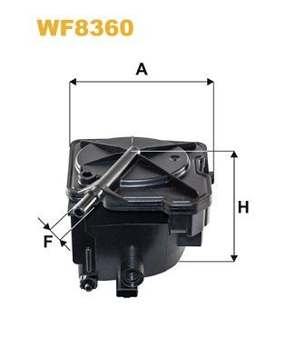 WF8360 WIX Фильтр топлива