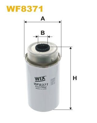 WF8371 WIX Фильтр топлива