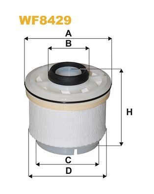 WF8429 WIX Фильтр топлива