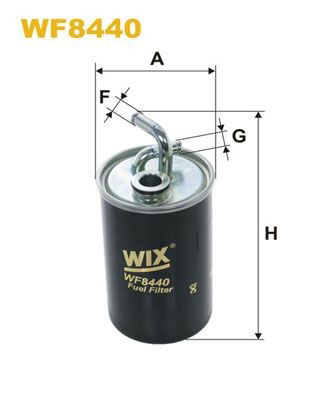WF8440 WIX Фильтр топлива
