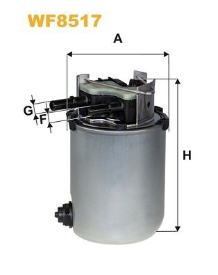 WF8517 WIX Фильтр топлива