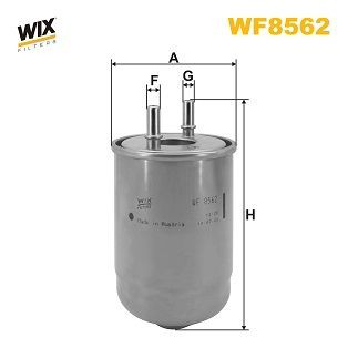 WF8562 WIX Фильтр топлива