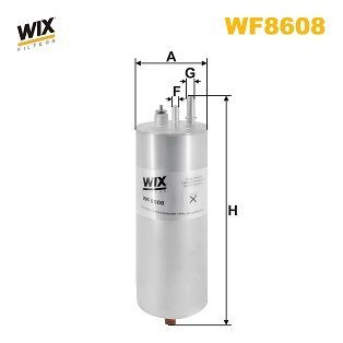 WF8608 WIX Фильтр топлива