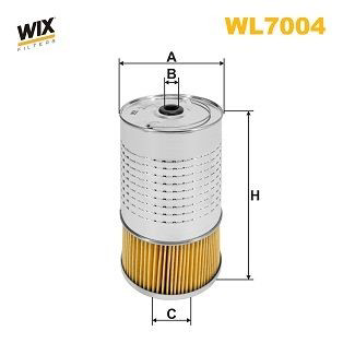 WL7004 WIX Масляный фильтр двигателя