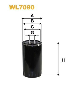 WL7090 WIX Масляный фильтр двигателя