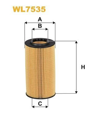 WL7535 WIX Масляный фильтр двигателя