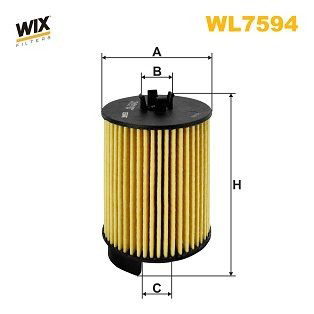 WL7594 WIX Масляный фильтр двигателя