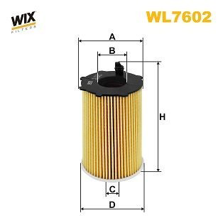 WL7602 WIX Масляный фильтр двигателя