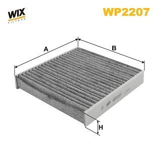 WP2207 WIX Внутрисалонный фильтр