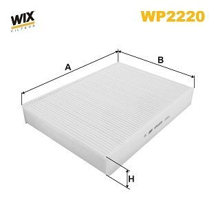 WP2220 WIX Внутрисалонный фильтр