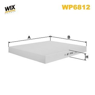 WP6812 WIX Внутрисалонный фильтр