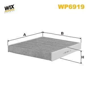 WP6919 WIX Внутрисалонный фильтр
