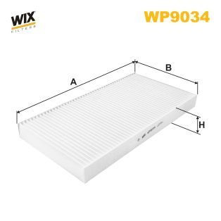 WP9034 WIX Внутрисалонный фильтр