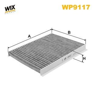 WP9117 WIX Внутрисалонный фильтр