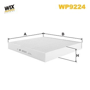 WP9224 WIX Внутрисалонный фильтр