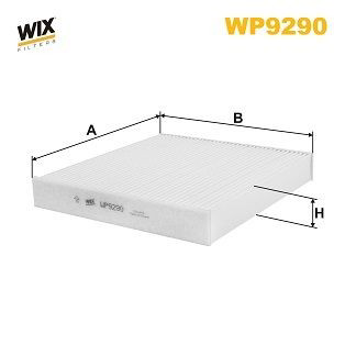 WP9290 WIX Внутрисалонный фильтр
