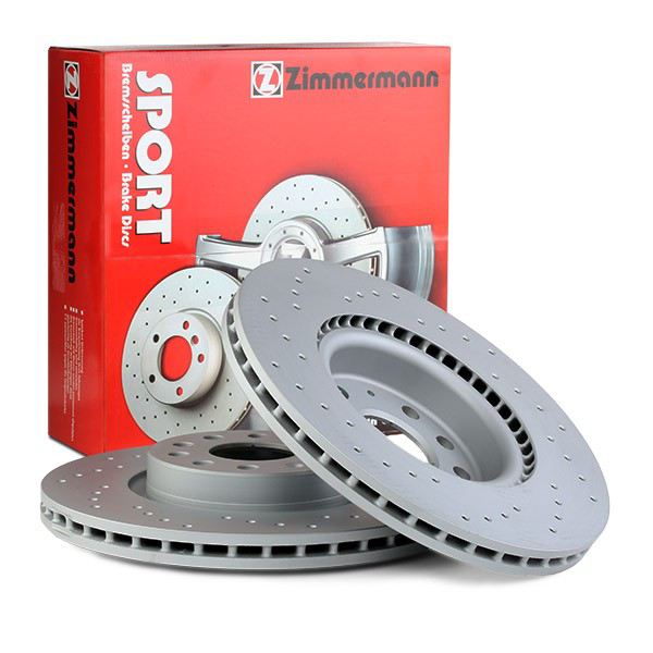 Передние тормозные диски 100330052 Zimmermann
