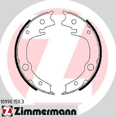 109901503 Zimmermann Тормозные колодки ручника