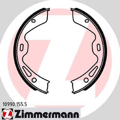 109901555 Zimmermann Тормозные колодки ручника