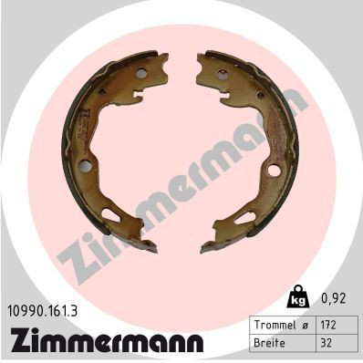 Колодки стояночного тормоза Renault (RVI) 440604BA1A