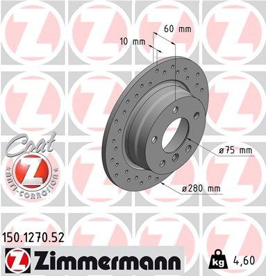 150127052 Zimmermann Дисковый тормоз