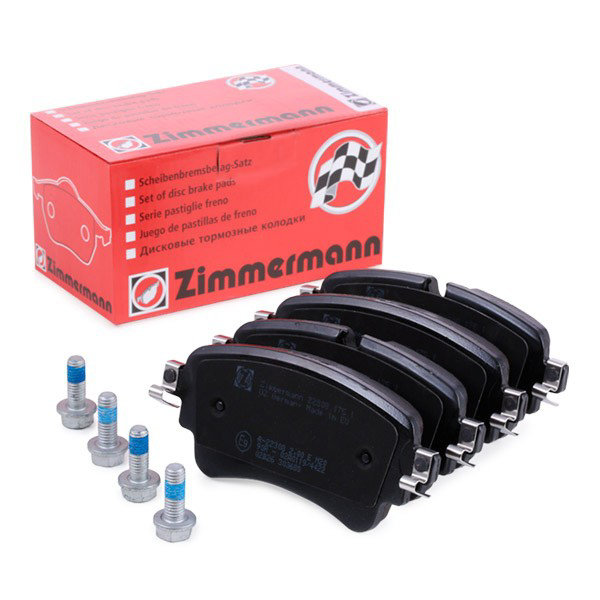 Купить 223081751 Zimmermann Колодки тормозные задние, дисковые