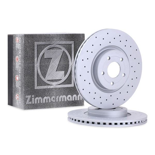 Передние тормозные диски 250137252 Zimmermann