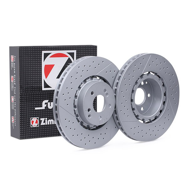 Передние тормозные диски 400550370 Zimmermann