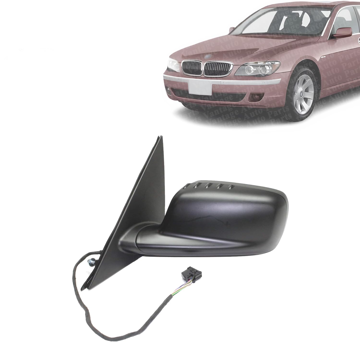  Левое боковое зеркало BMW 7 