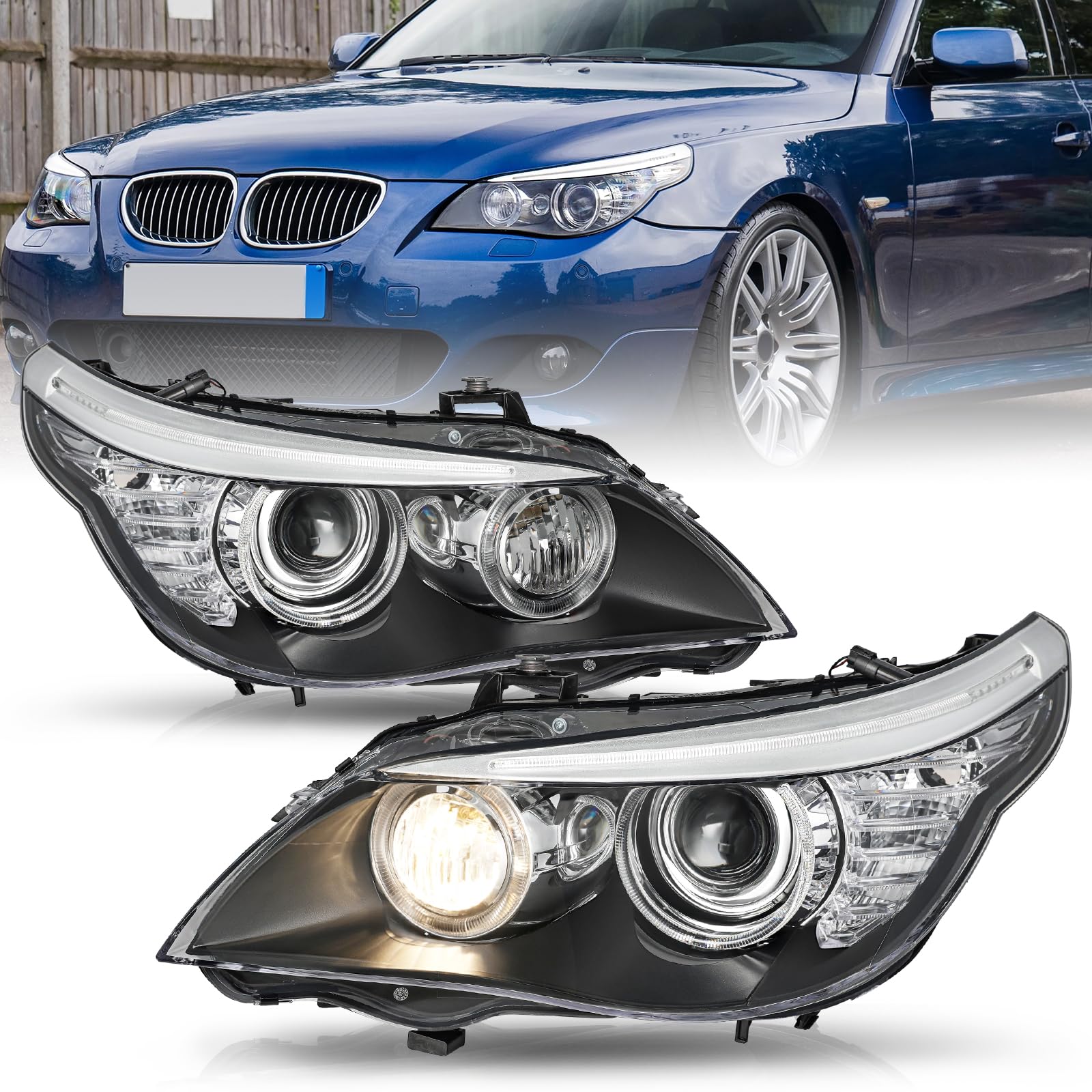 Фара левая BMW 63127045695