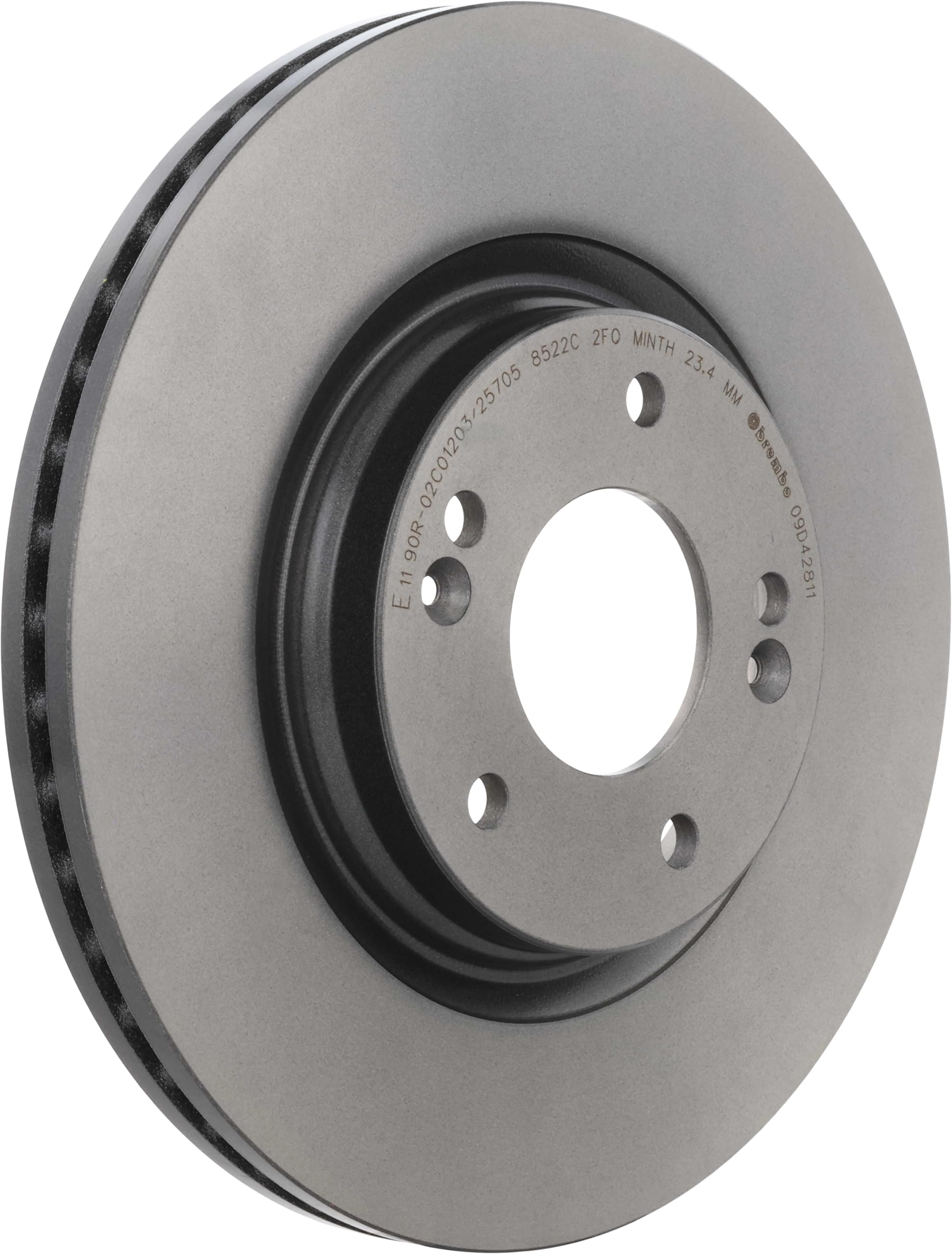 09D42811 Brembo Диск тормозной передний