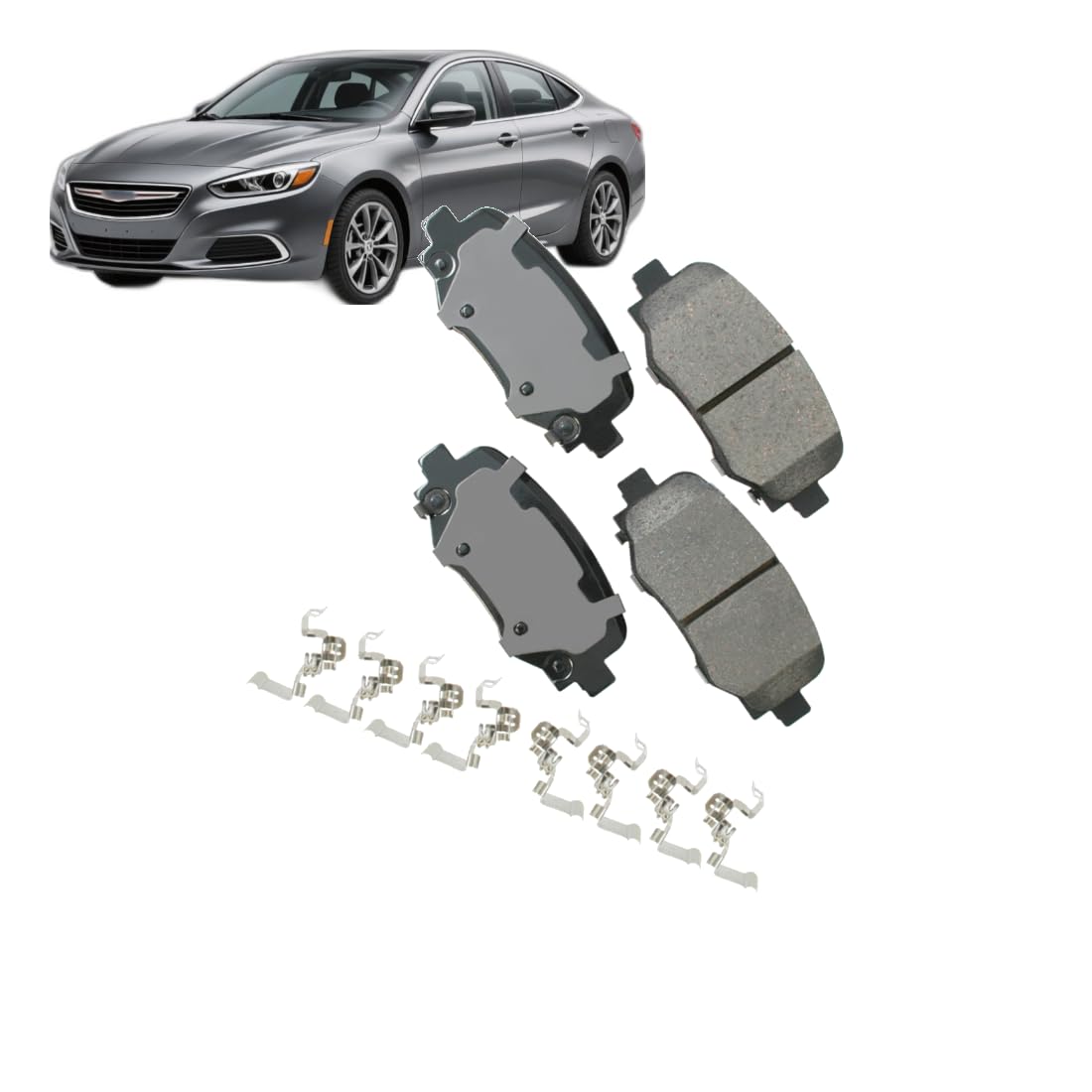 Колодки тормозные задние дисковые CHRYSLER 68225327AB