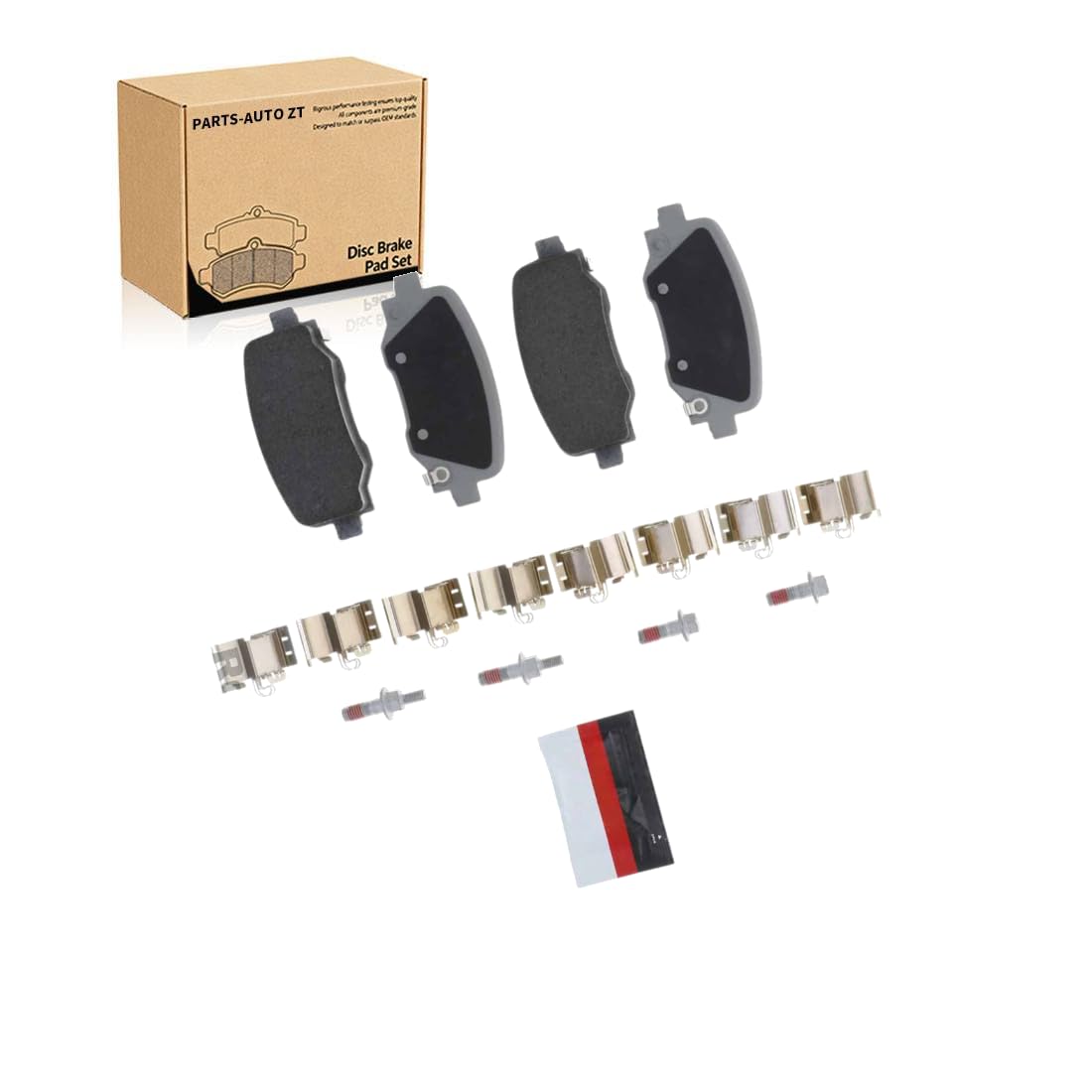 Колодки тормозные задние дисковые CHRYSLER 68225301AB