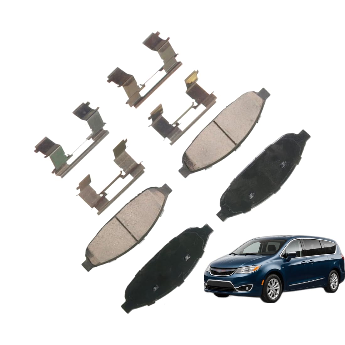Передние тормозные колодки V1014358AC Chrysler