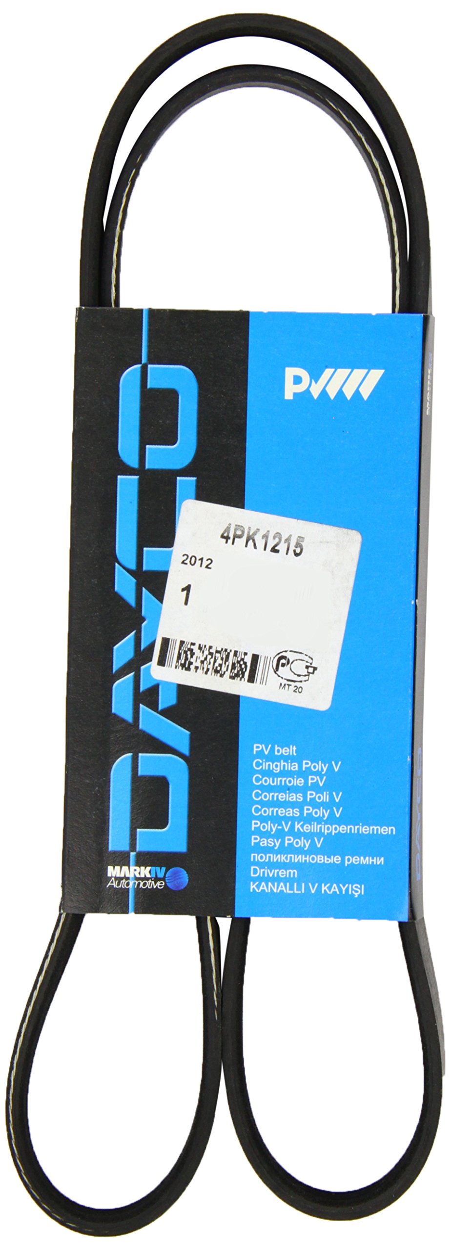 Клиновый ремень Dayco 4PK1215 цена, от 7.58 USD