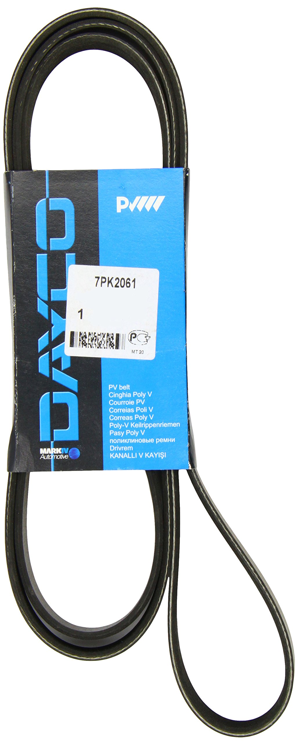 7PK2061 Dayco Поликлиновый ремень